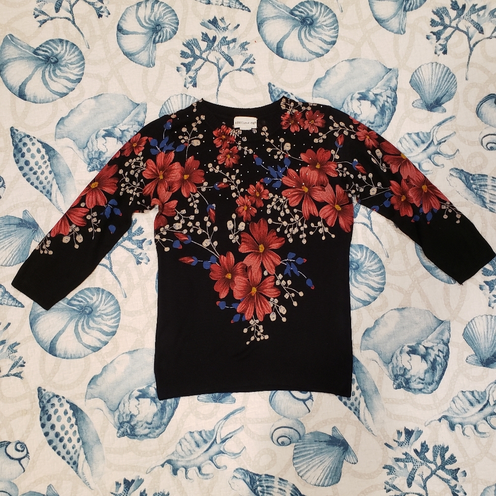 Floral Sweater